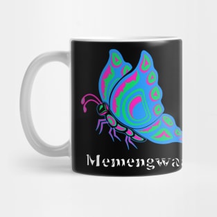 Memengwaa (Butterfly) Polysexual Pride Mug
